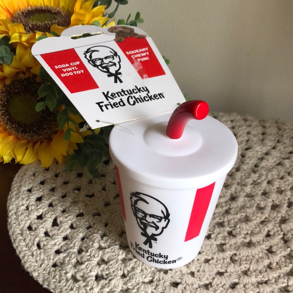 Kentucky Fried Chicken Retro Soda Cup DOG Toy